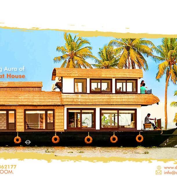 Kerala boat house near Devi Royal Residency