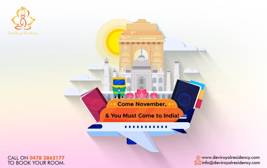 The Indian monsoon is eventually in its last lap across the country. These best places to visit in November in India have so much to offer.