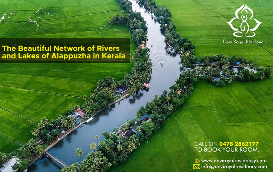 The rivers and lakes of Alappuzha in Kerala are the lifelines of Alappuzha. They provide water for irrigation, drinking, and transportation.