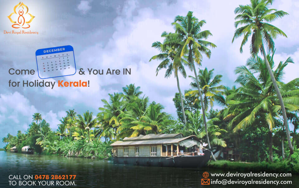 This state in south India is renowned for its beautiful scenery, friendly people, & delicious food. So, get ready for a holiday Kerala!