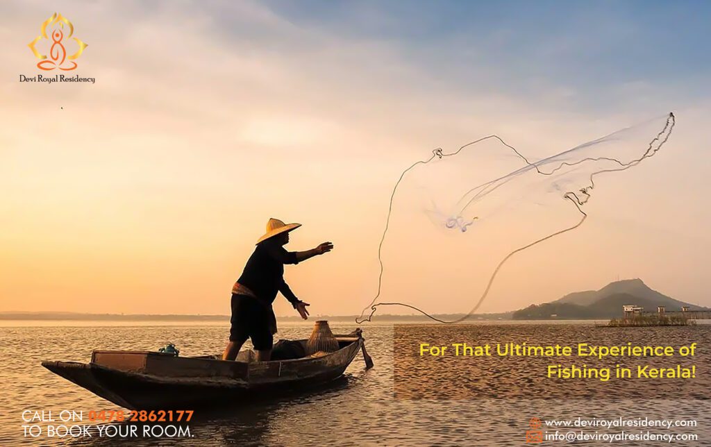 Amongst all the famous places for fishing in Kerala, Kochi & Alleppey (Alappuzha) are the best destinations for a great fishing experience.