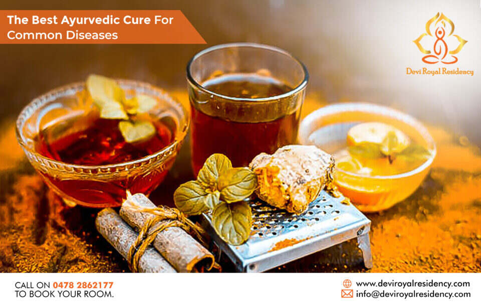 Ayurvedic cure for common diseases in Kerala.