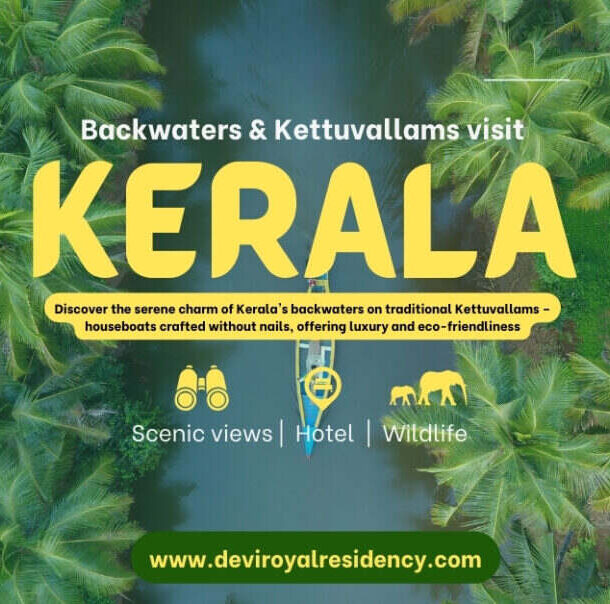 Magical experience on Kerala's backwaters in a Kettuvallam.