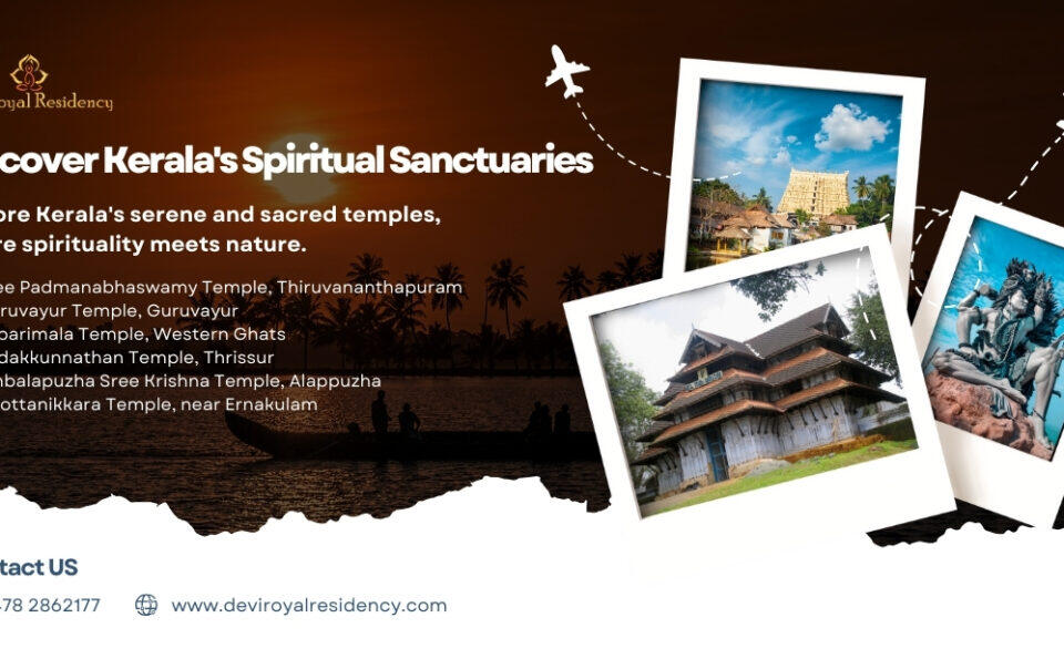 Spiritual sanctuaries in Kerala's temple trails.