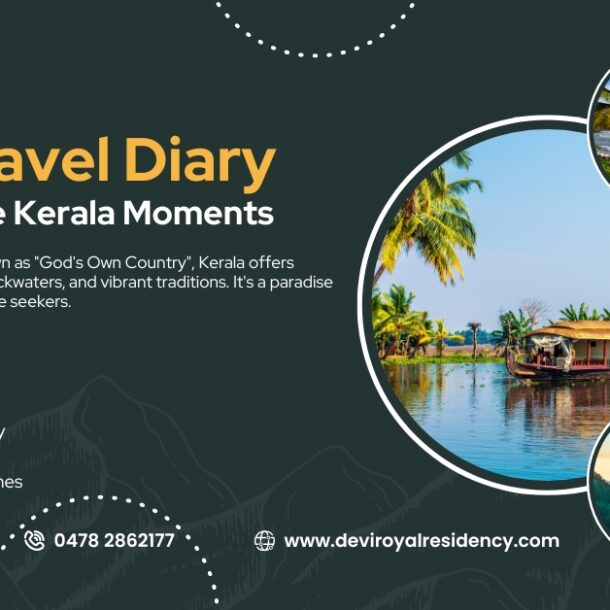 Unforgettable moments in Kerala travel diary.