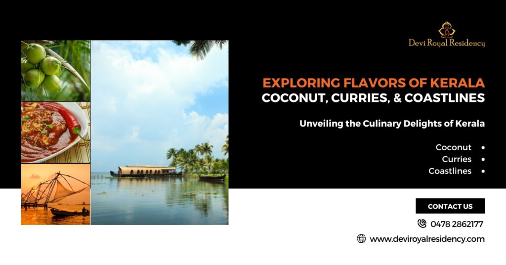 Kerala's culinary identity is inextricably linked to its natural resources & coastal geography. Check how they influence the flavors of Kerala
