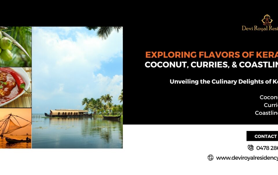 Kerala's culinary identity is inextricably linked to its natural resources & coastal geography. Check how they influence the flavors of Kerala