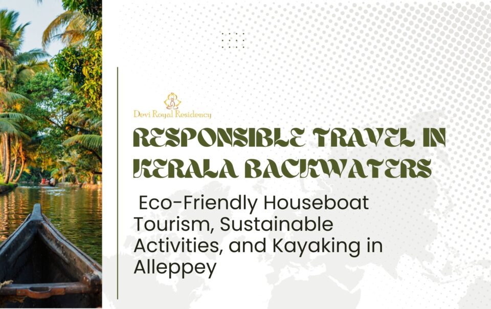 responsible travel in Kerala backwaters