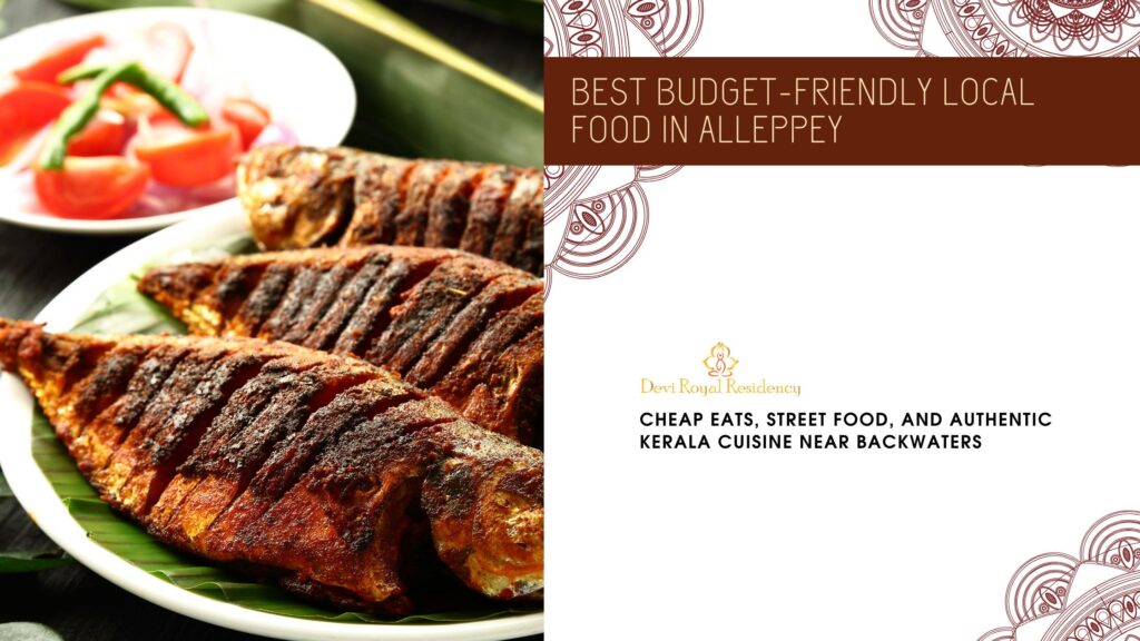 Local food in Alleppey