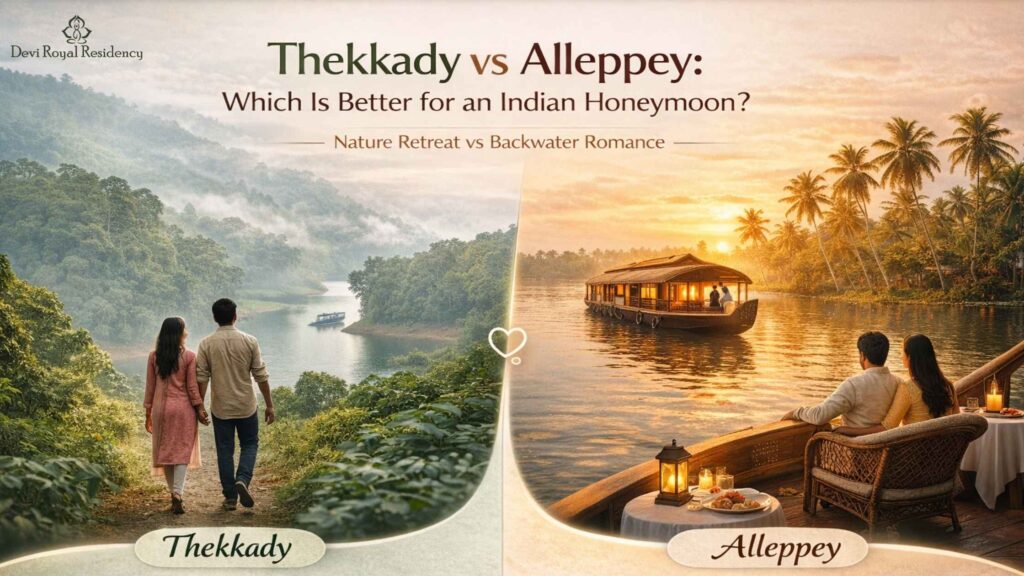 Thekkady vs alleppey