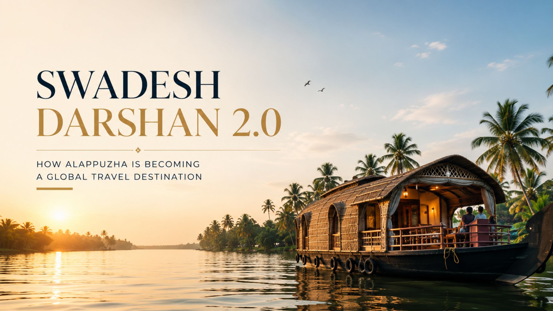 Swadesh Darshan 2.0: How Alappuzha is Becoming a Global Travel Destination