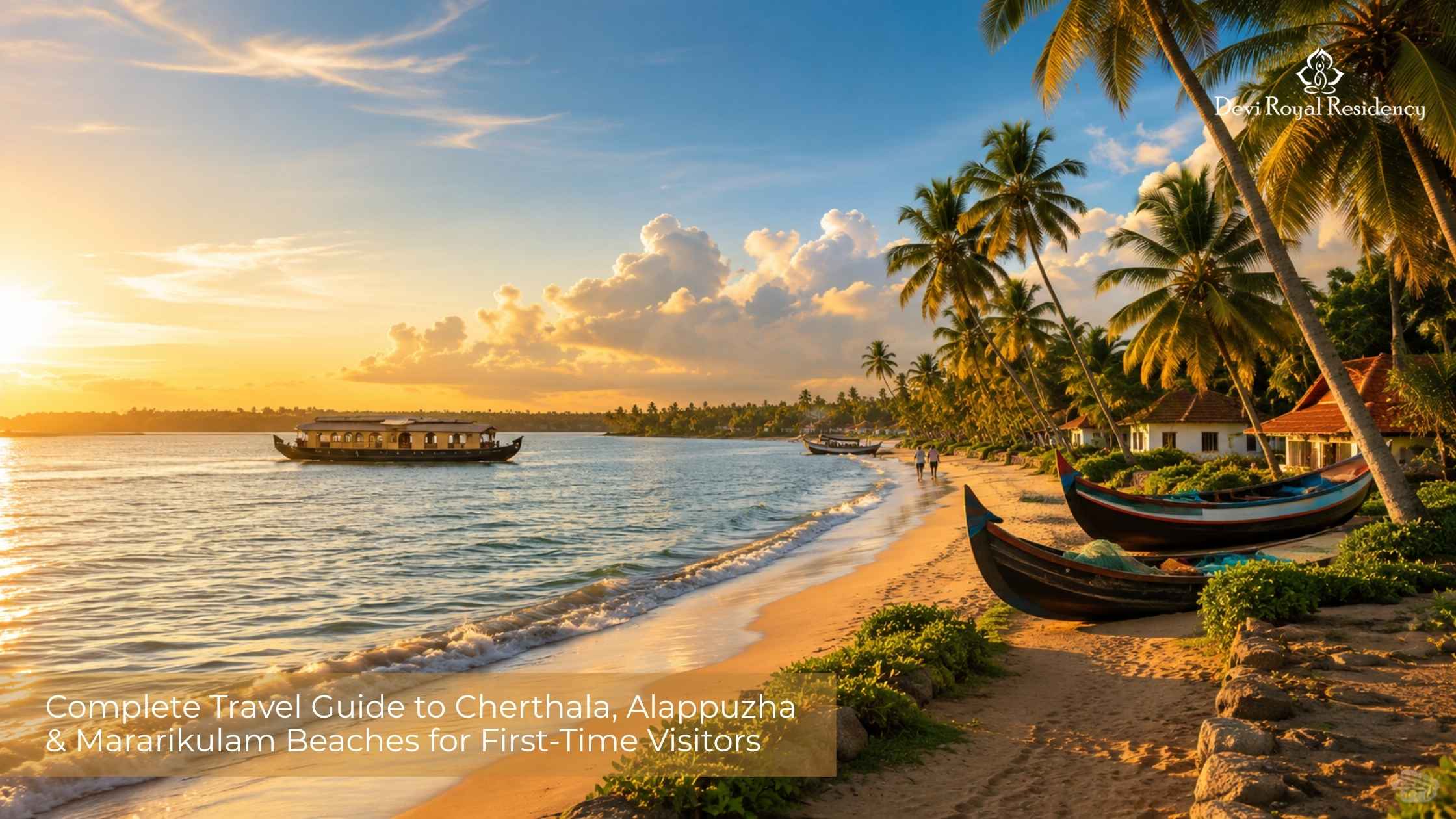 Complete Travel Guide to Cherthala, Alappuzha & Mararikulam Beaches for First-Time Visitors