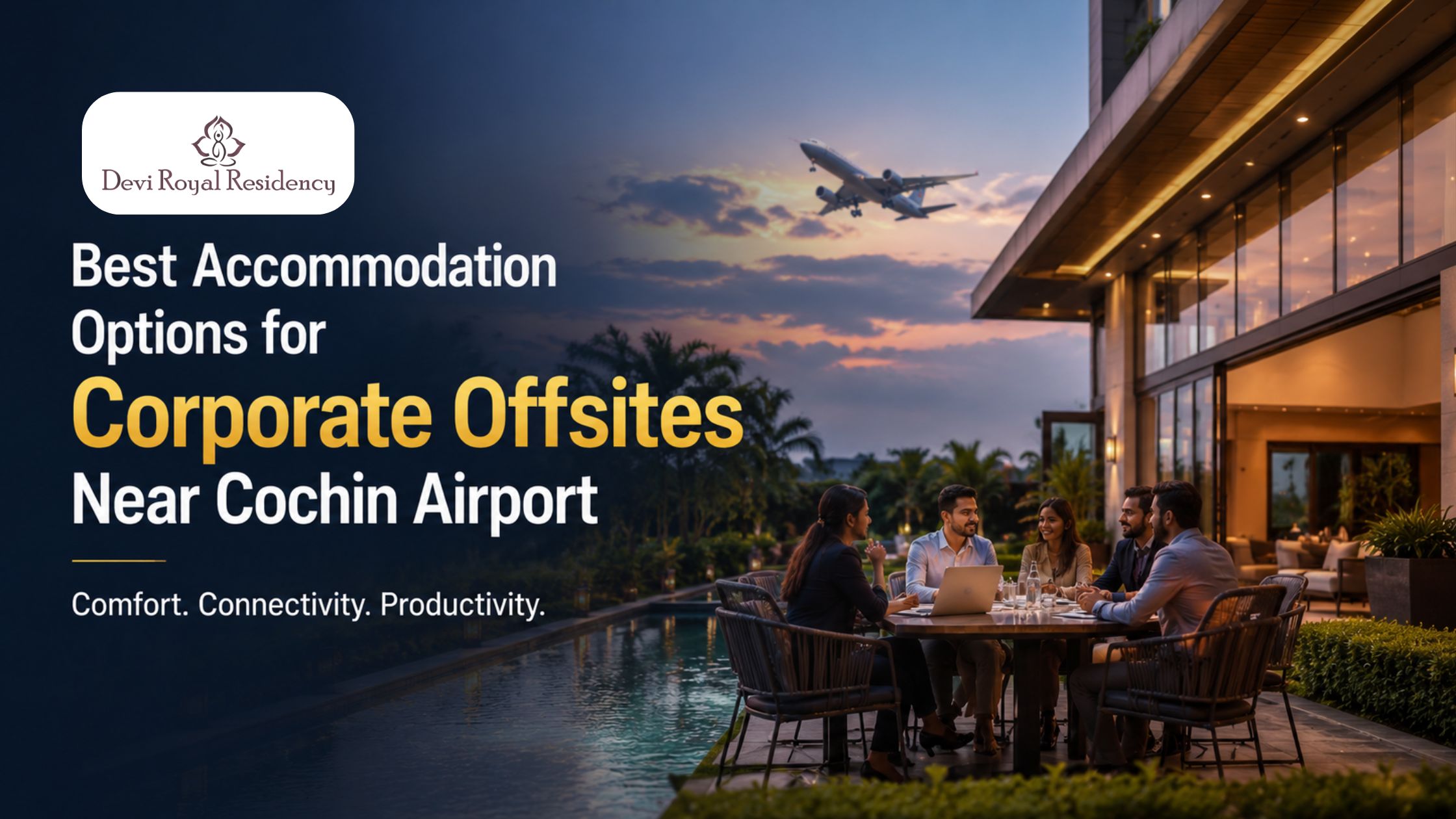 Best Accommodation Options for Corporate Offsites Near Cochin Airport