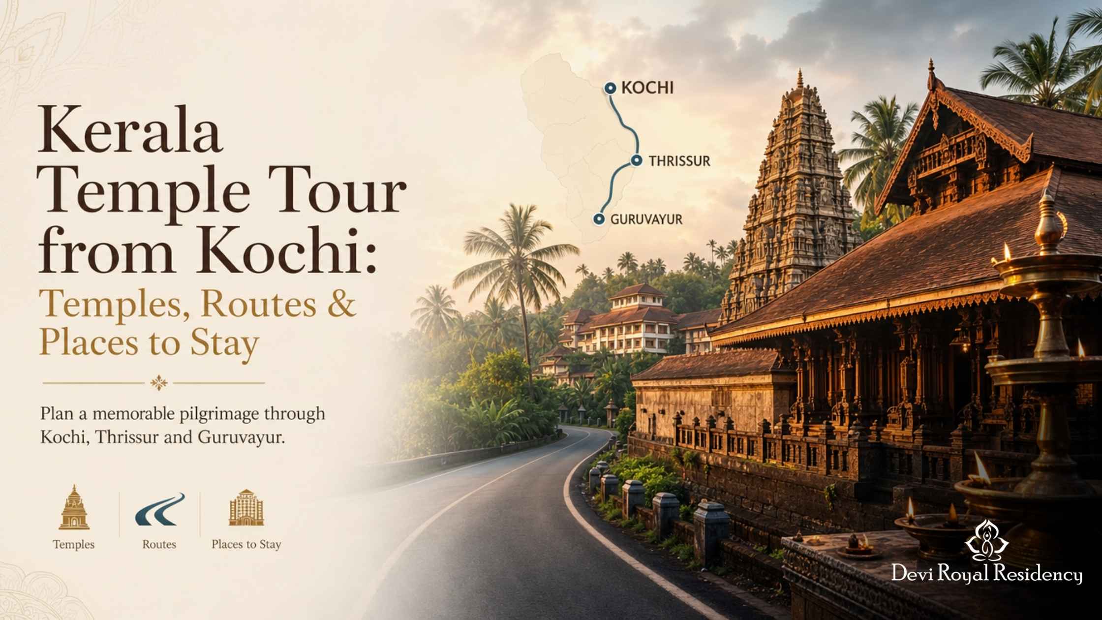 Kerala Temple Tour from Kochi: Temples, Routes & Places to Stay